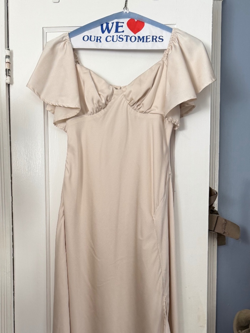 Billy J Louisa Midi Dress - Ivory